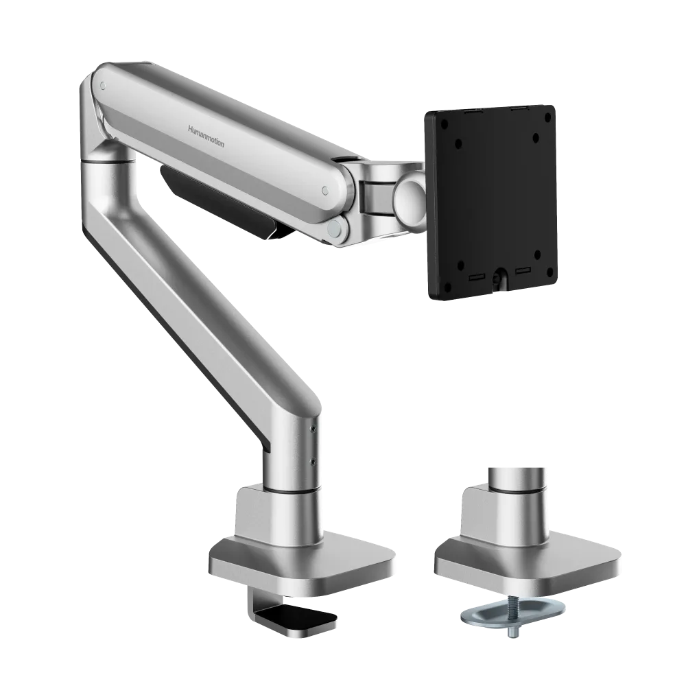 Humanmotion モニターアーム HT-Zero-2Y-01 Mounting – Humanmotion