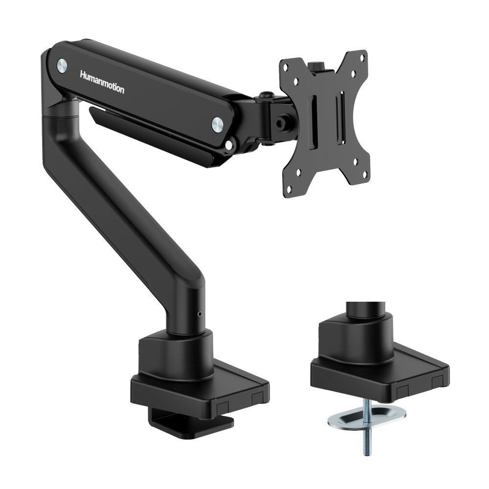 Humanmotion T860-1B Ergonomic Monitor Arm