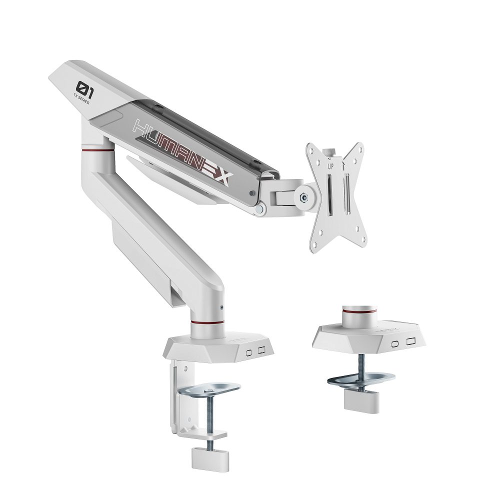 HumaneX TX01-1W-B CYBER-INSPIRED Monitor Arm